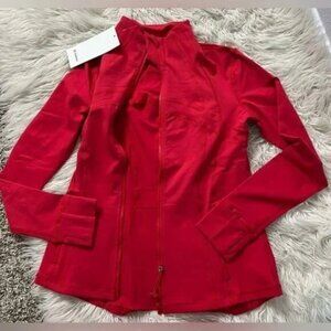 Lululemon Red Color Define Jacket Size 12